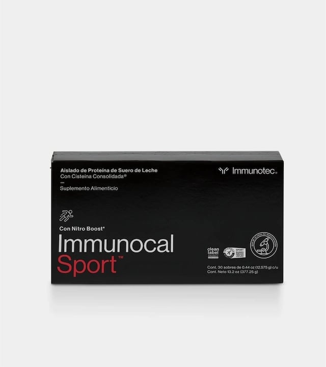 Caja negra de Immunocal Sport con Nitro Boost